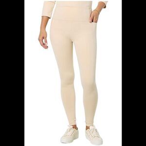 Joy Performance Women's Ultra Smooth Luxe Legging w/Pockets Almond - Regular